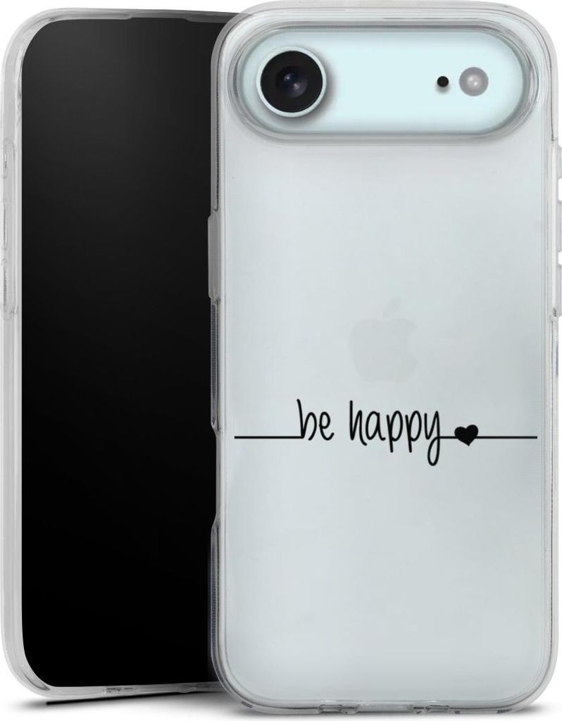 DeinDesign Handyhülle für Apple iPhone Air Silikon Hülle Case Smartphone Schutzhülle Glück Statement Motiv ohne Hintergrund