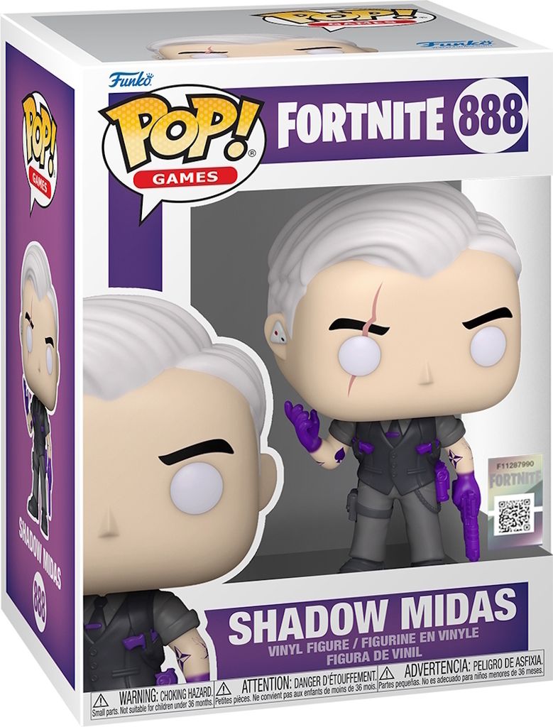 Fortnite - Shadow Midas 888 - Funko Pop! Vinyl Figur