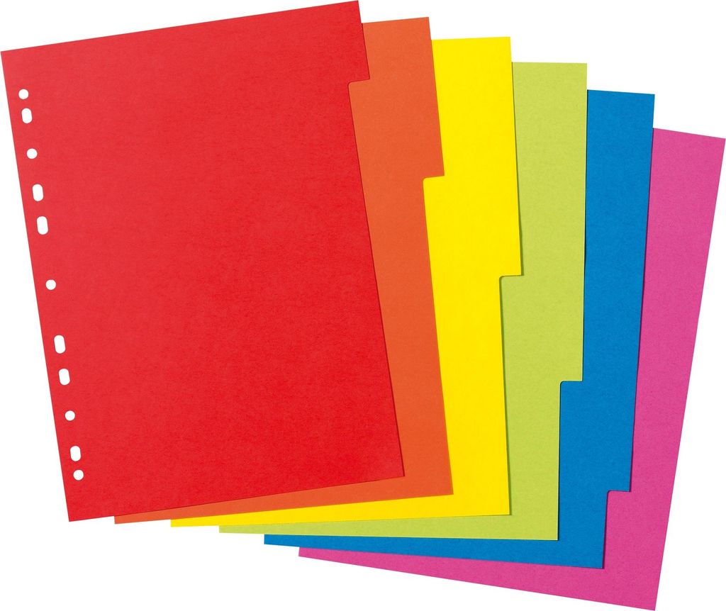 Herlitz Register 10tlg A4 Manilakarton intensivfarbig Obrázok produktu 
