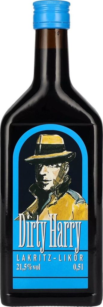 Dirty Harry Lakritz Likör | 21,5 % vol | 0,5 l Produktbild 4