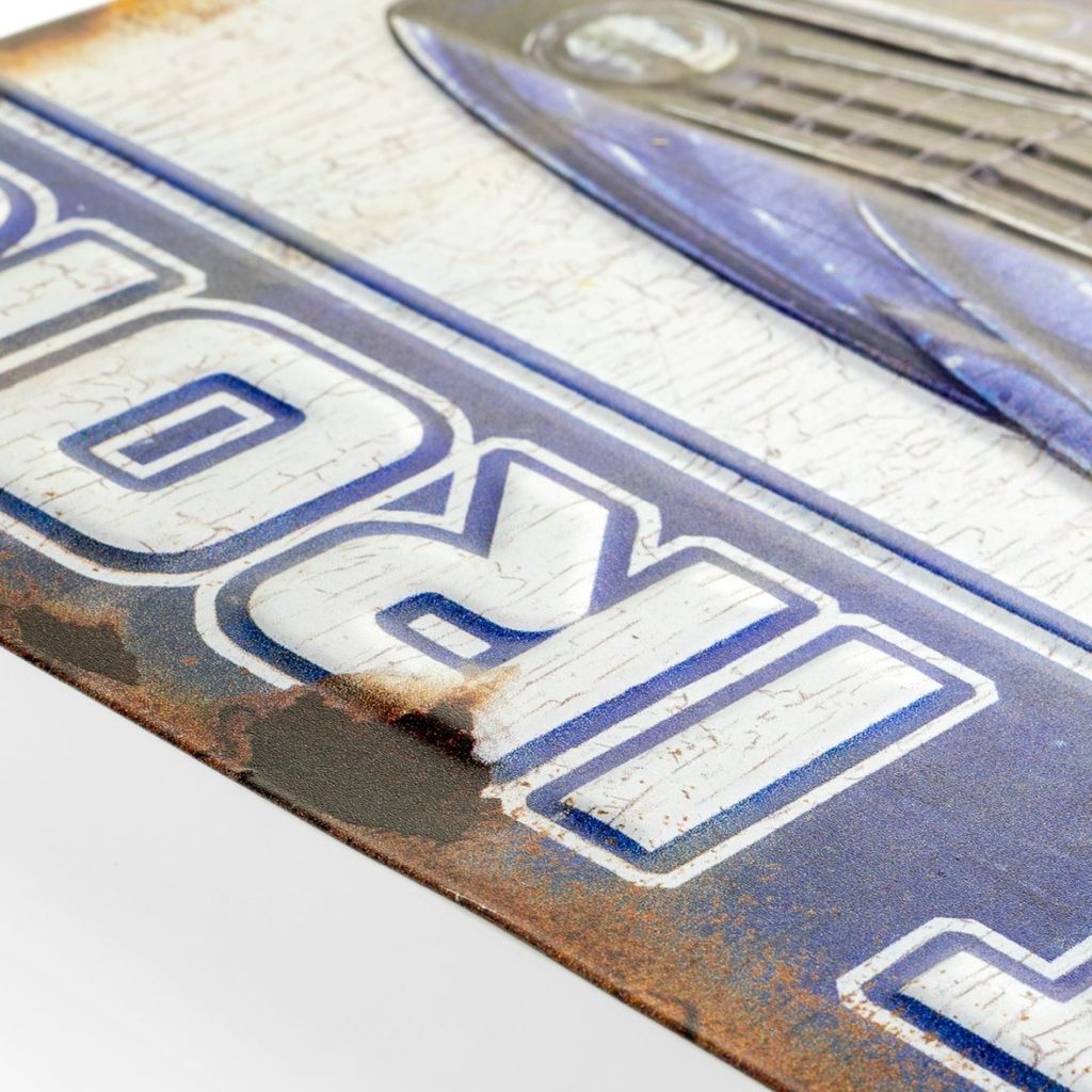 ZEP Plech IRON modrý 45x30x0,4 cm Camaro Obrázek produktu 2
