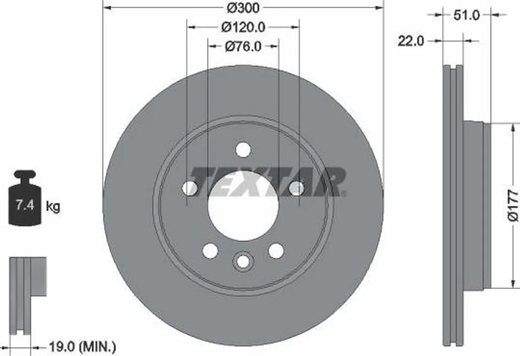 Sécurisez votre freinage sur VW Crafter et Amarok avec ce disque Textar
