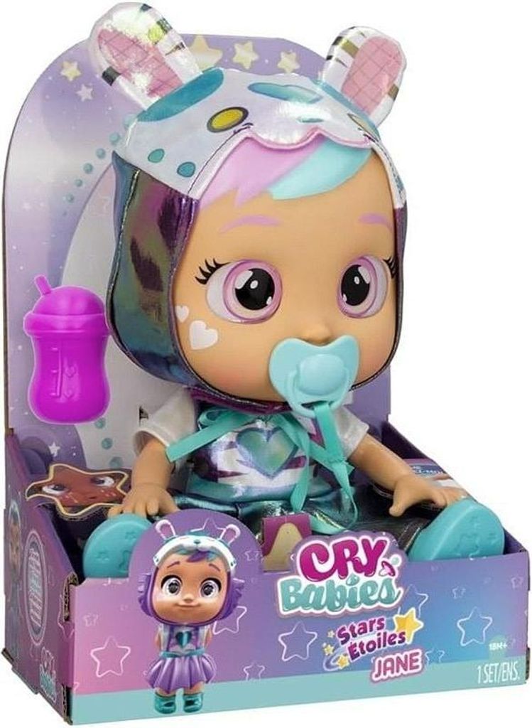 IMC Toys Cry Babies - Star Babies interaktive Puppe Jane Serie 2