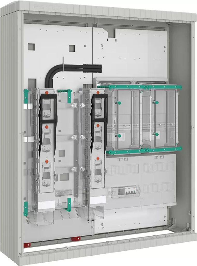 ABN BRAUN AG SIF Wandlerschrank ABNSG132X0803 250A TAB E.DIS Zu/Ab=NH2 2xLeerplatz