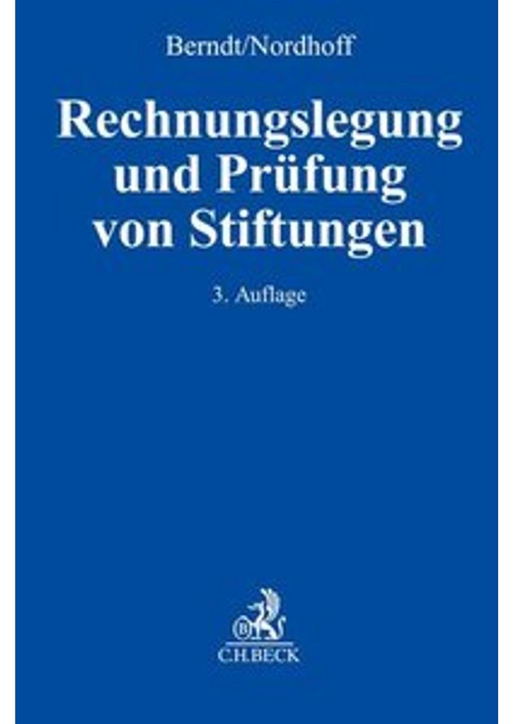 Rechnungslegung und Prüfung von Stiftungen