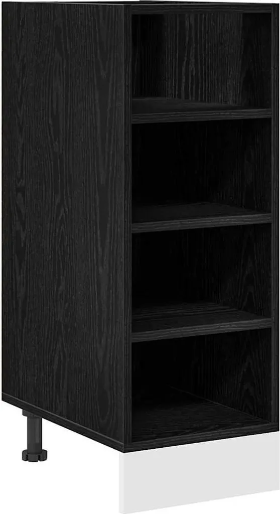 Occasione Mobile Base Cucina Rovere Nero 30x44.5x81.5 cm Online