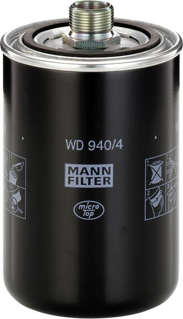 MANN-FILTER WD 940/4 Automatikgetriebe Ölfilter Getriebeölfilter