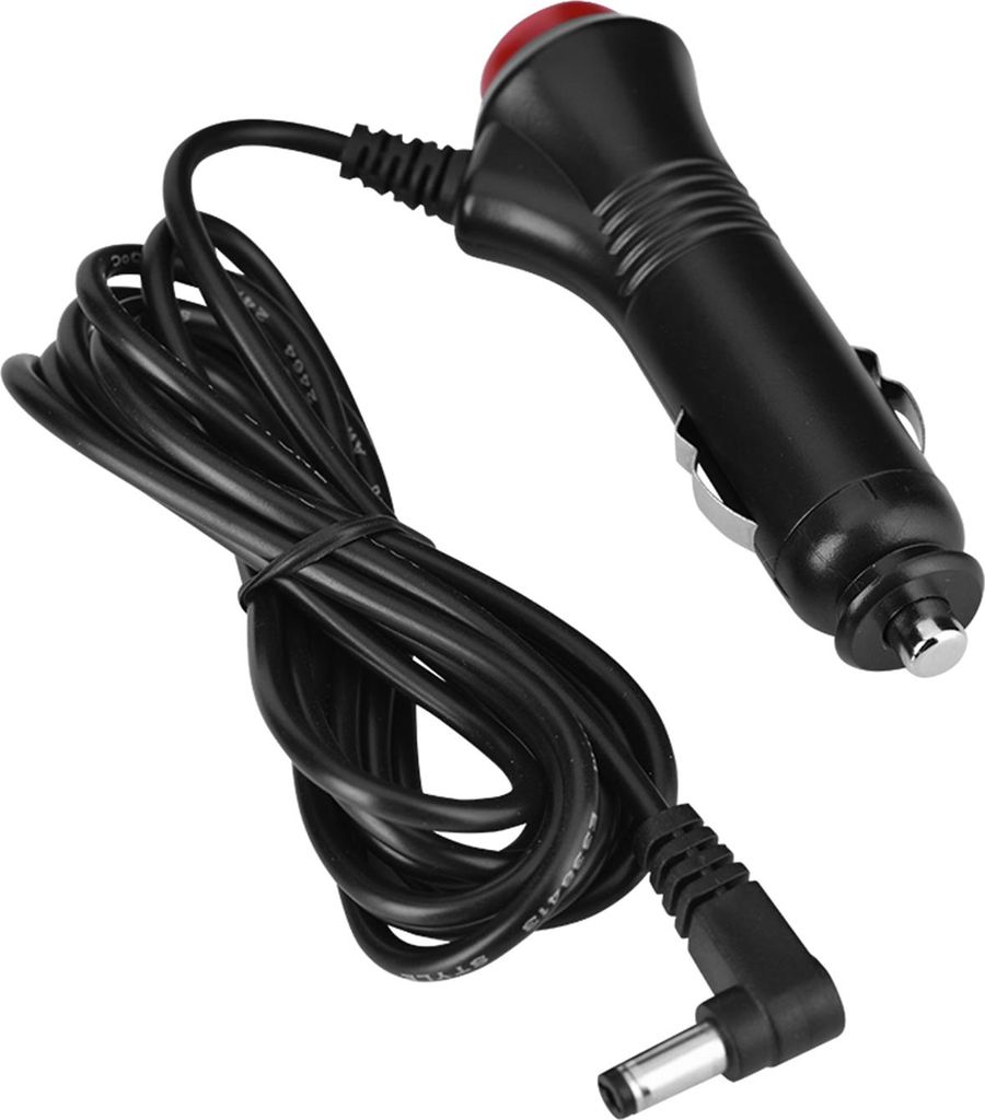 12-V-Autozigarettenanzünder-Ladegerät DC 12 V 5,5 x 2,1 mm Steckeradapterkabel mit Schalter