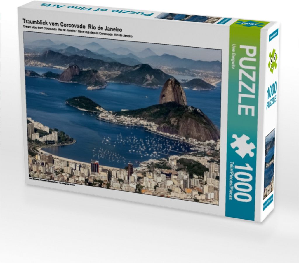 Calvendo Traumblick vom Corcovado  Rio de Janeiro 1000 Produktbild 