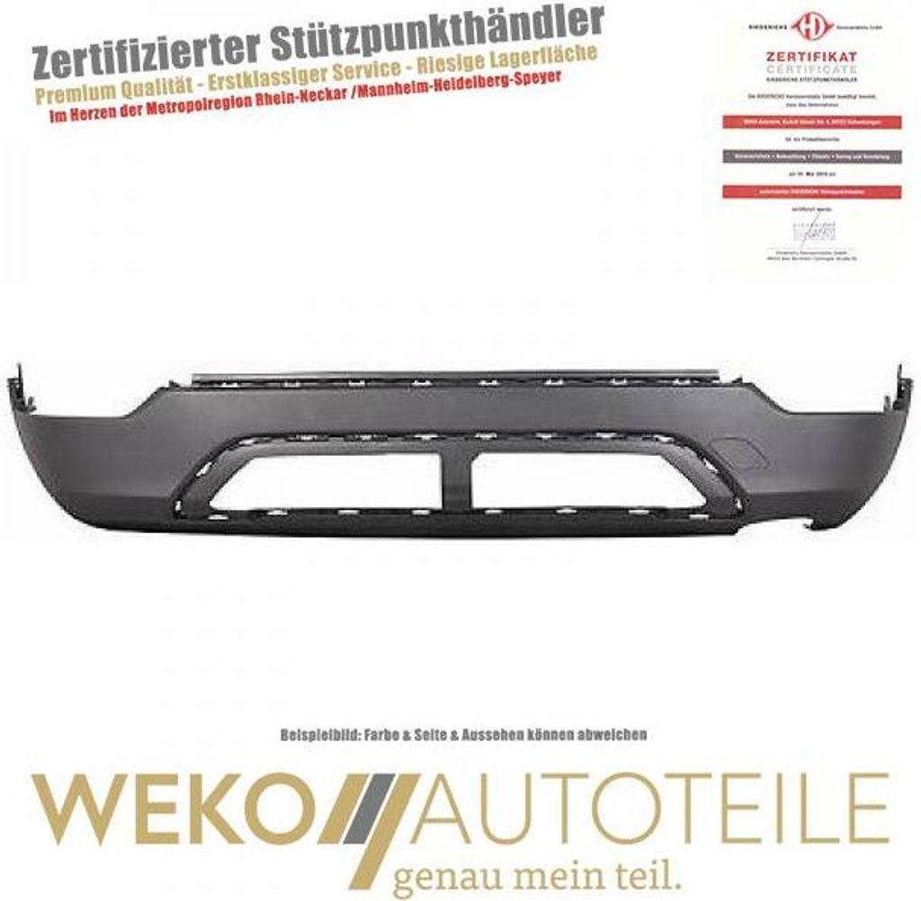 Stoßstange hinten DIEDERICHS 1835156 für OPEL