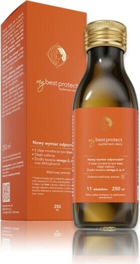 MyBestPharm MyBestProtect 250 ml Lampone Immagine del prodotto 