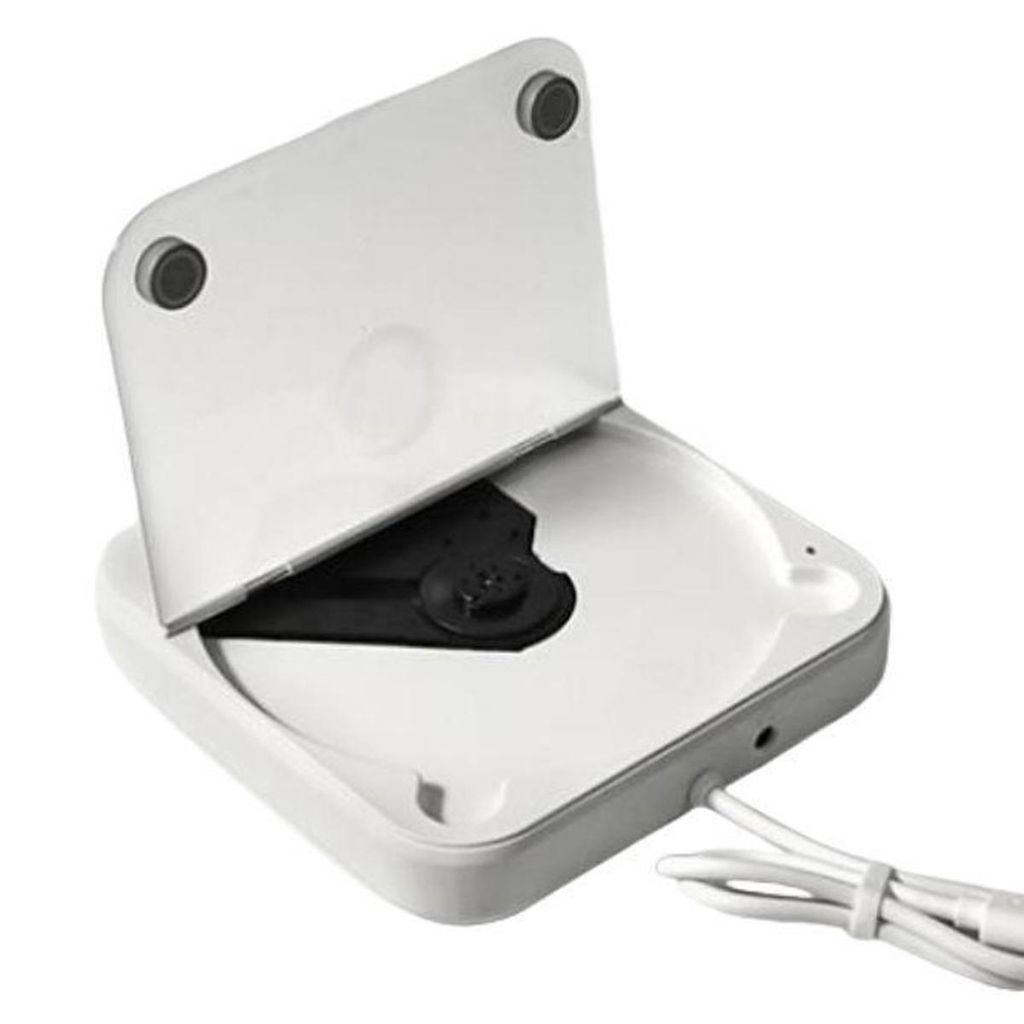 Externer DVD-Brenner, tragbarer DVD-Brenner mit IR-Fernbedienung, USB-Unterstützung, kompatible Fahrzeuge (AUX/Zigarettenanzünder)