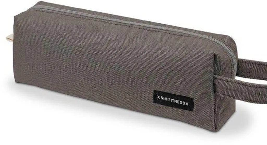 Cartable scolaire gris foncé et trousse pour filles - Spécial rentrée
