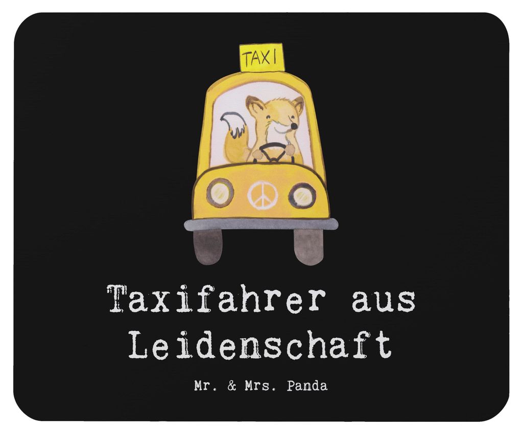 Mr. & Mrs. Panda Mouse Pad Taxifahrer Leidenschaft - Produktbild 