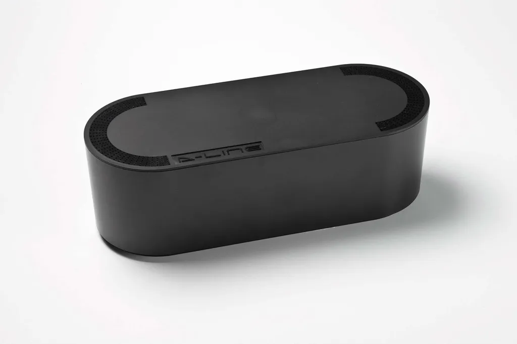 Cache-câbles Noir pour Multiprises Large Cable Tidy Unit D-Line