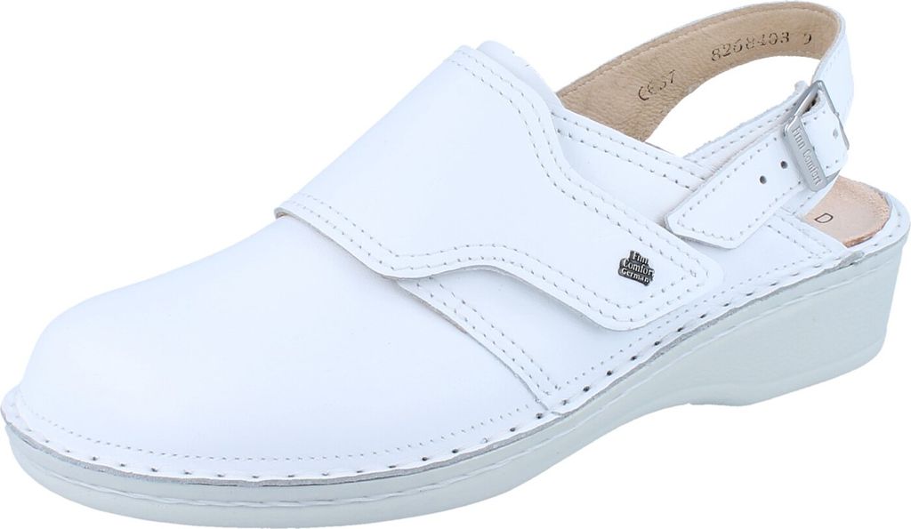 Sandalias cómodas para mujer en color naranja Imagen del producto 