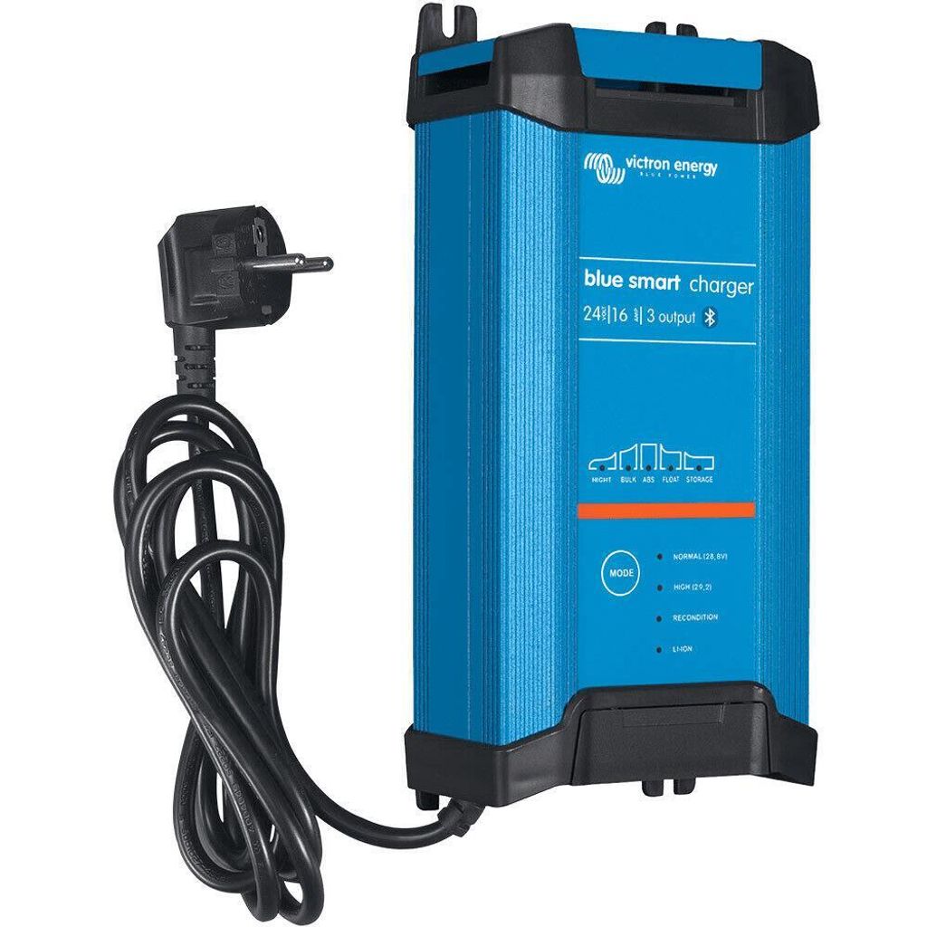 Victron Energy Batterieladegerät Blue Smart Ip22 24V/16A (3 Ausgänge)