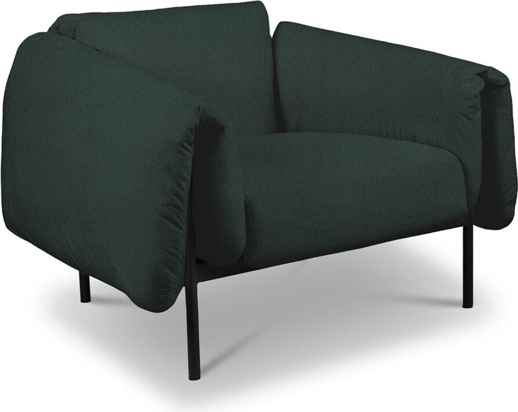 Outdoor Sessel Zuzu Gartenlounge Gartensessel 100x98 Grün