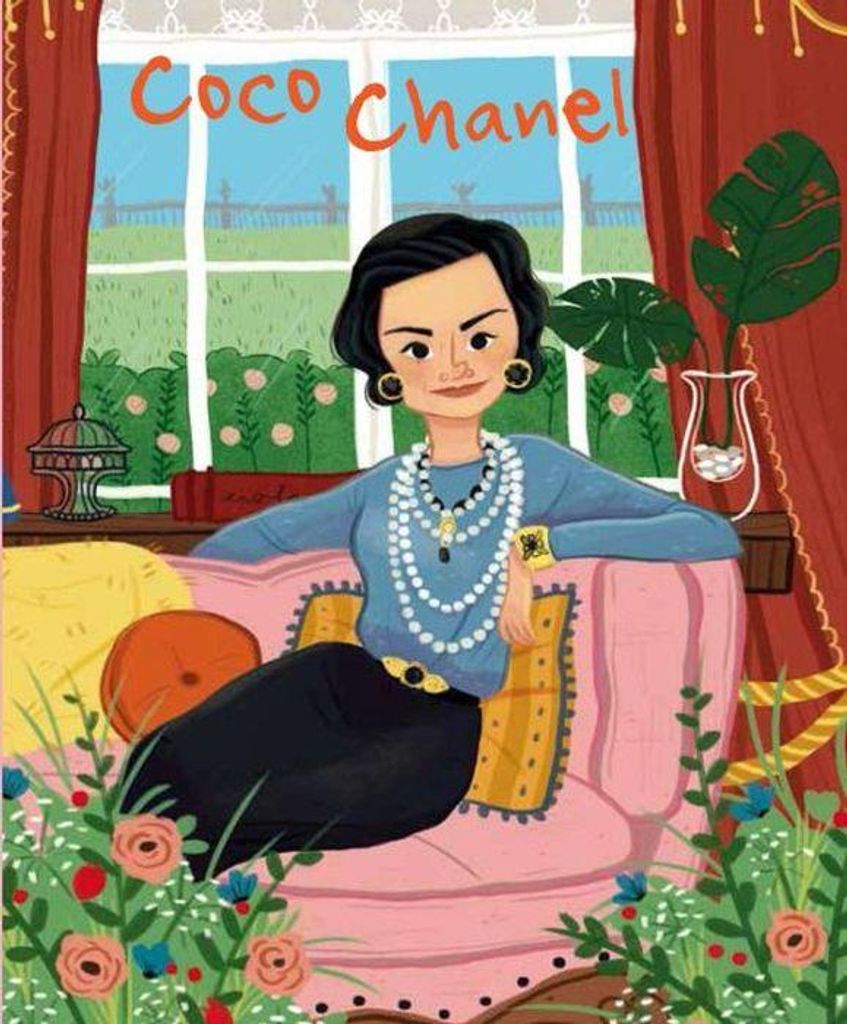 Coco Chanel. Kolorowanka dla dzieci