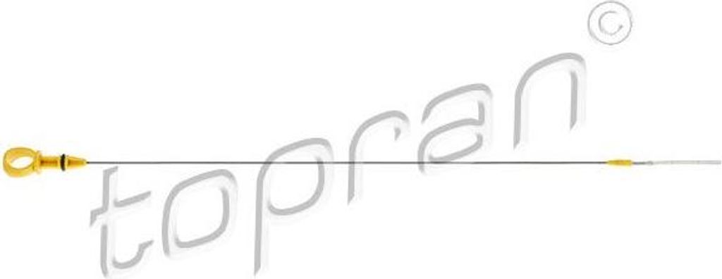 TOPRAN 724 210 Ölmessstab OE 9807609180 kompatibel mit C4, C5, DS4, DS5, Jumpy, Spacetourer, Vivaro, Zafira, 3008, 308, 5008, 508, Expert, Traveller