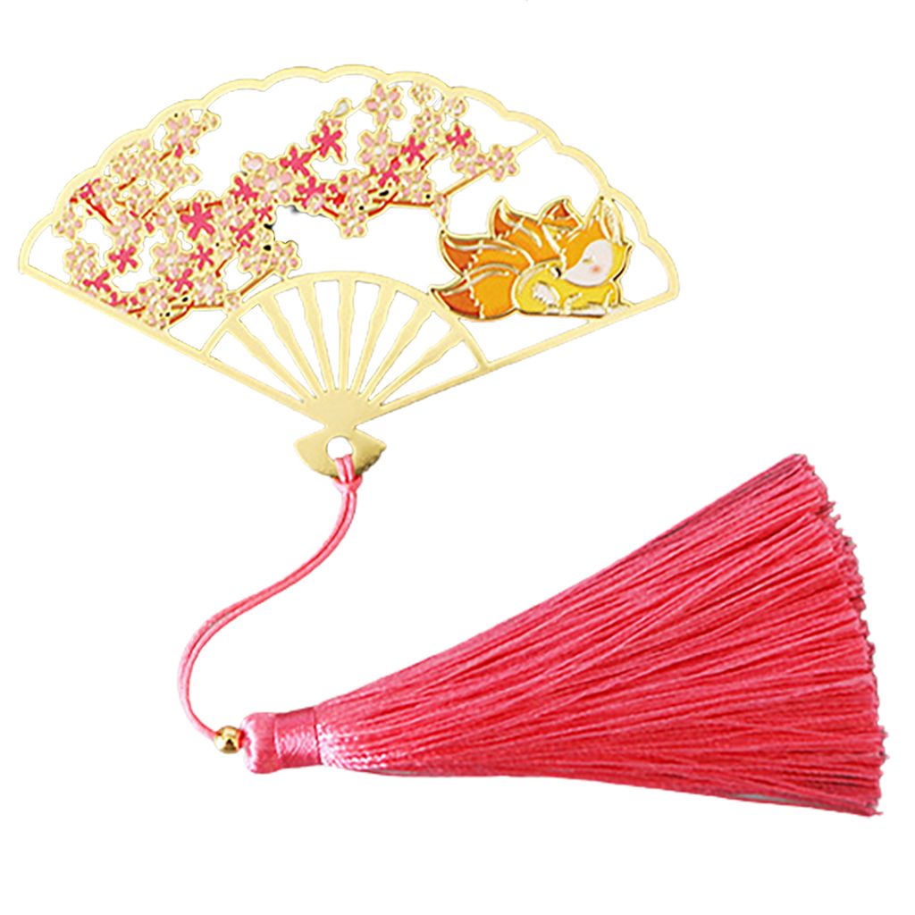 Buchmarke Elektroplate wiederverwendbare Faltungslüfungsform Chinesischer Stil Anmutig Tagebuch Buch Marker Schreinbedarf-R