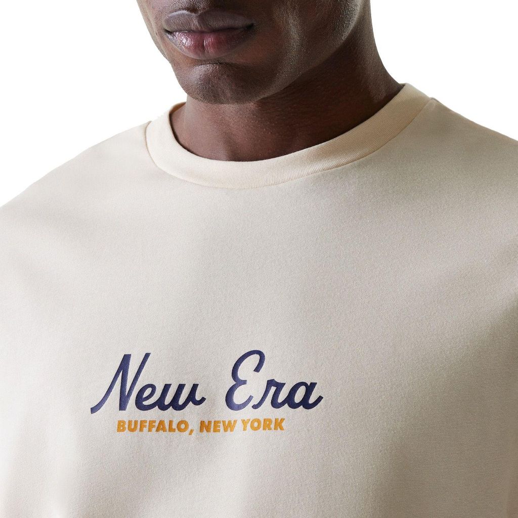 New Era Oversized Shirt - ANIMAL GRAPHIC beige - XL