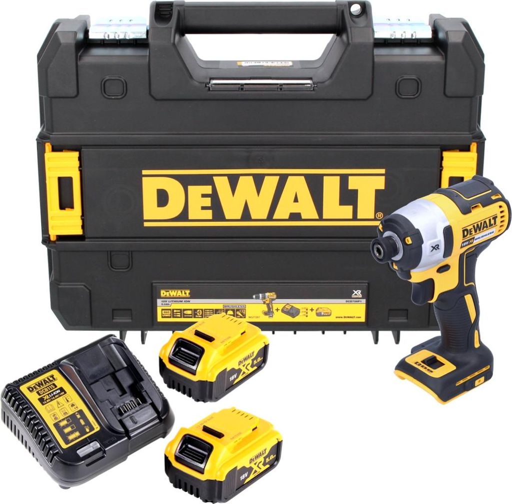 DEWALT Akku-Schlagschrauber DCF887P2, 18Volt LI, (2x Produktbild 