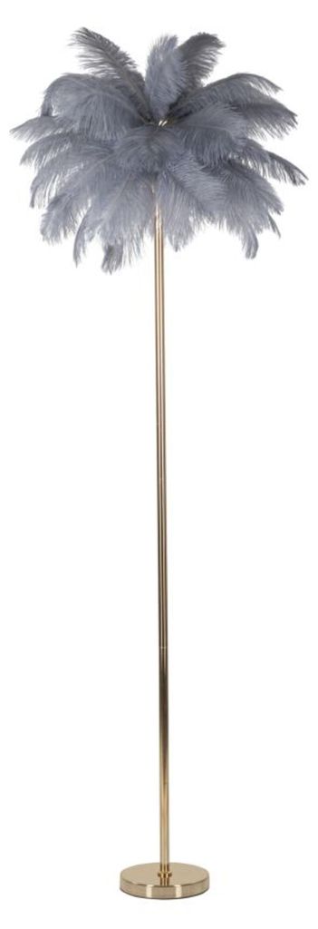FURNLUX Stojacia lampa Palm Gold 55cm / Hlavná farba: zlatá Obrázok produktu 