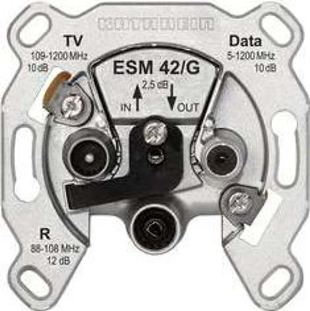 Réduire les Pertes de Signal TV avec la Prise Kathrein ESM 42/G
