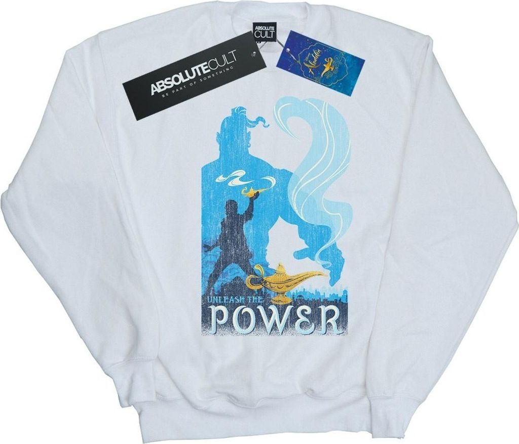 Disney - "Unleash The Power" Sweatshirt für Damen BI5439 (M) (Weiß)