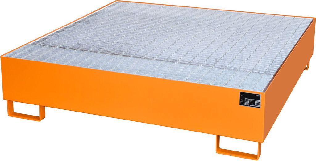 Bauer Auffangwanne AW 450, lackiert, Gelborange