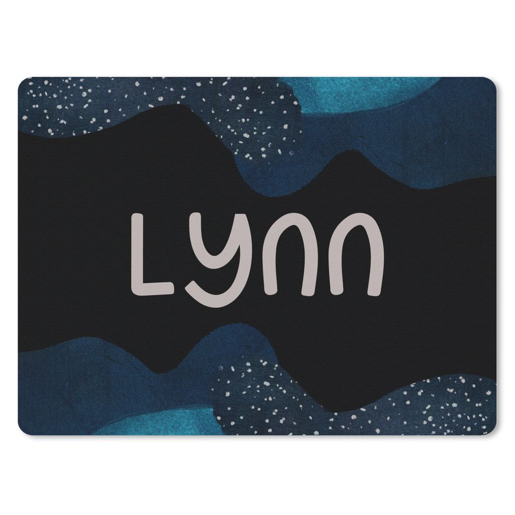 MuchoWow Mauspad Mousepad Lynn - Pastell - Mädchen 40x30 cm - Mousepads - Maus Mat - Pad - Mausunterlage - Anti Rutsch