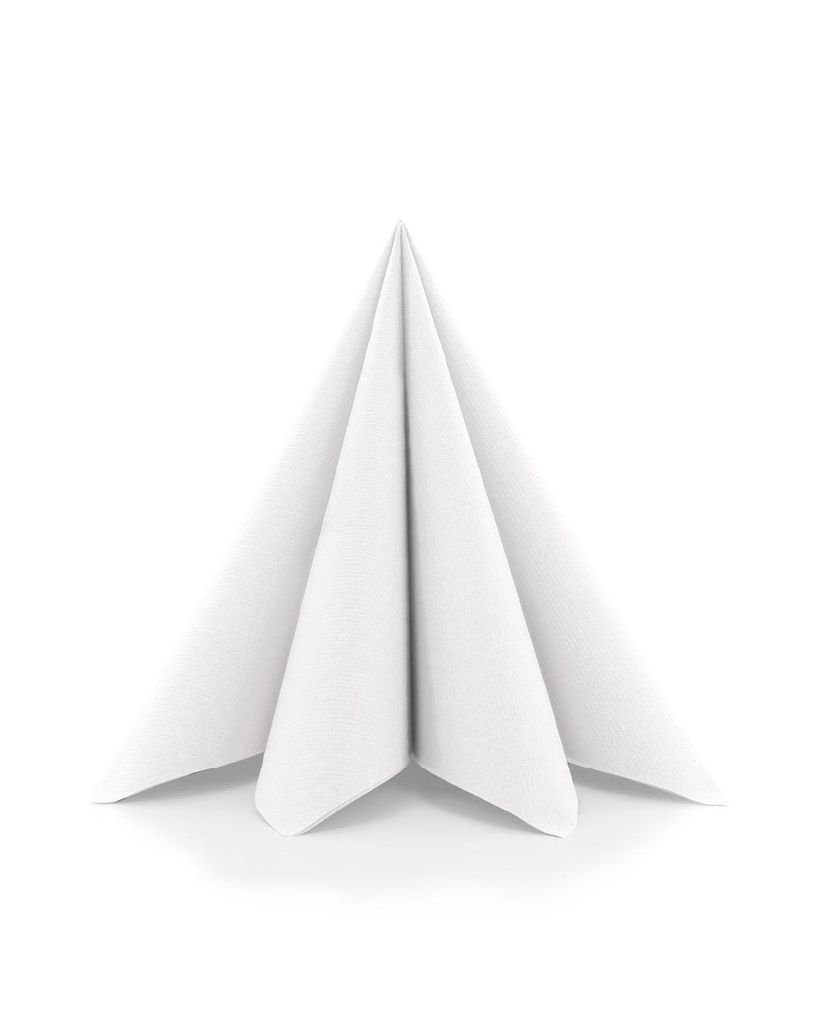 MANK Serviette in Weiß aus Linclass® Premium 40 x 40 cm, 50 Produktbild 