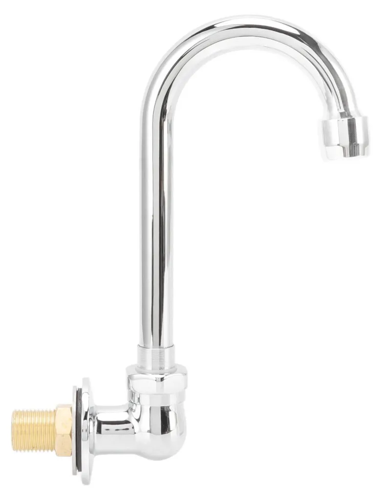 Robinet à genouillère en inox montage mural filetage G1/2 pro série