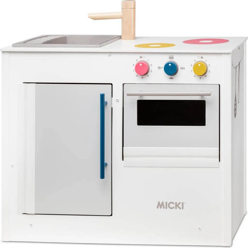 Cuisine jouet enfant XL - Cuisine d'imitation avec sons et lumières LED