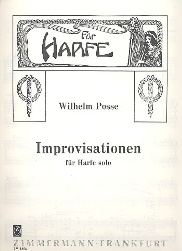 Improvisationen für Harfe Produktbild 