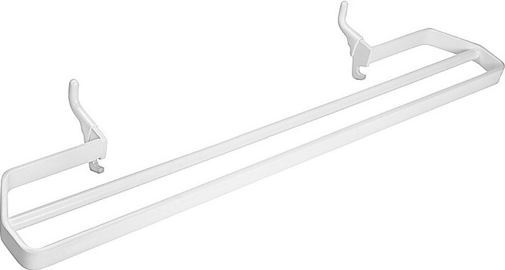 BAWELL Heizkörperhandtuchhalter Stahl Polyamid Komaxit Weiß 150x590x75 mm für Bad & Küche >> zum Einhängen