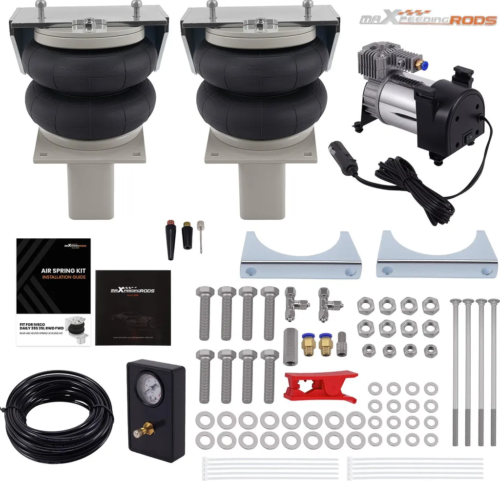 2X Soufflets d'Air et Compresseur 12V pour Iveco Daily 35S 35L 2006-2014