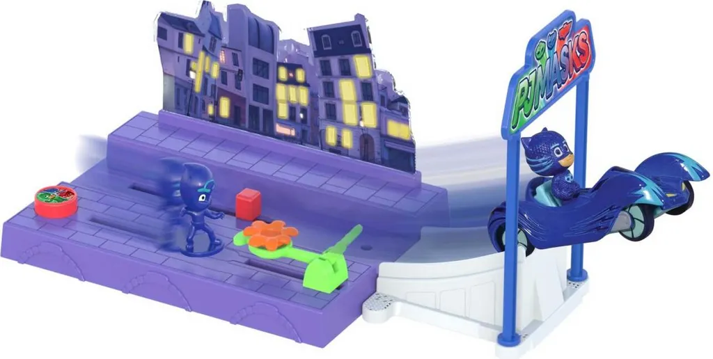 Coffret jouet Pyjamasques et son bolide rapide pour petites aventures