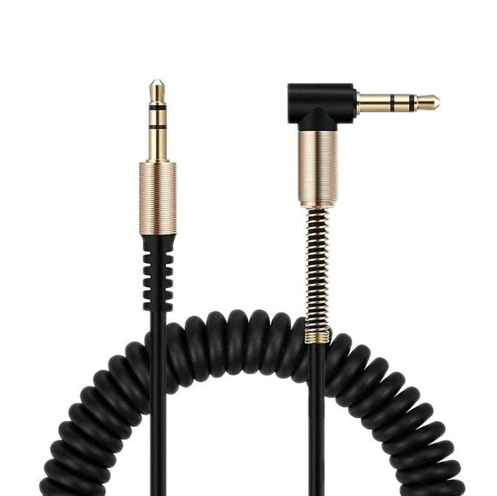 AUX Audio Kabel Köpfhörerkabel 3,5mm Klinke Winkel Produktbild 