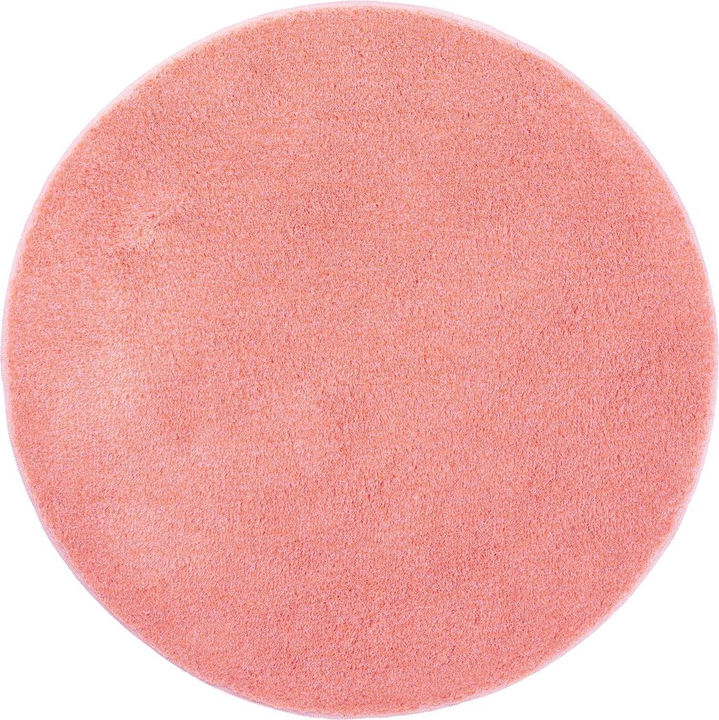 Kleine Wolke Badteppich RELAX Pastellrose 100 cm rund