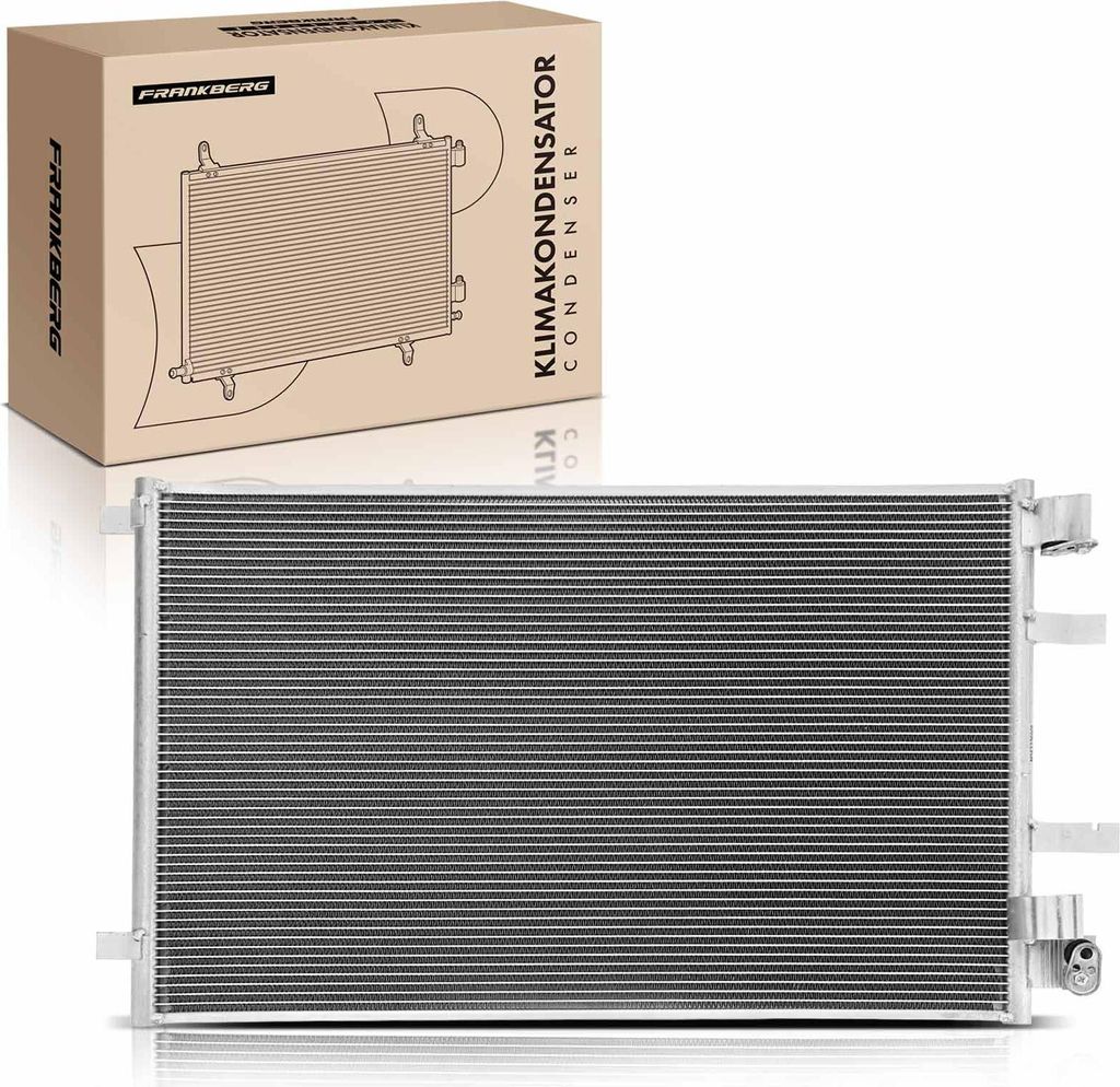 Frankberg 1x Kondensator Klimaanlage für Nissan Qashqai+2 I Van J10 2.0L