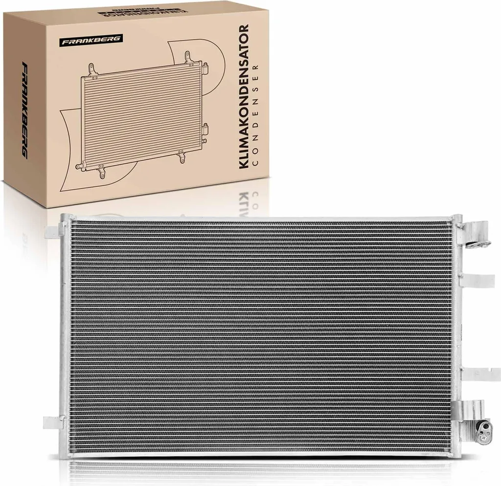 Frankberg Condenseur de Climatisation pour Nissan Qashqai J10 2.0L