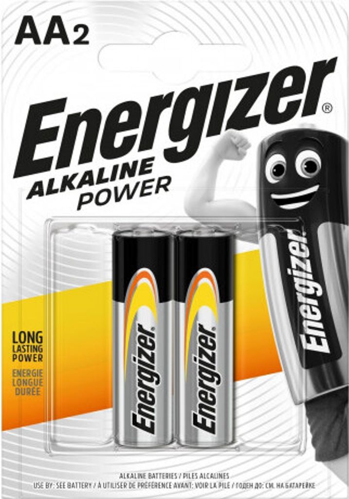 Energizer ALKALINE POWER AA-Batterien 2 Stück