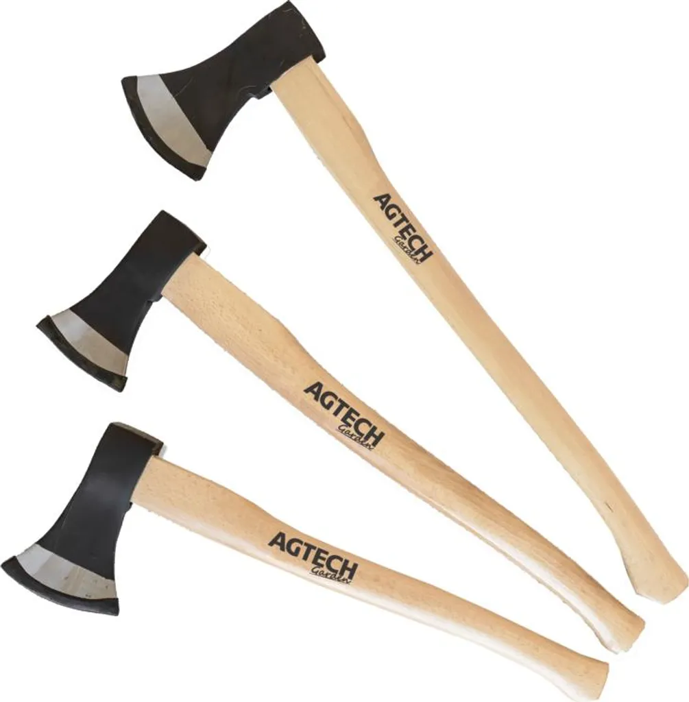Ascia Giardino AGTECH GARDEN 0.8kg - Manico Legno per Potatura e Legna