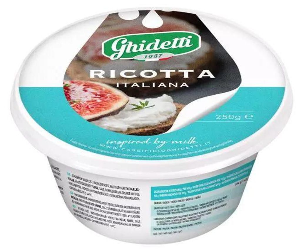 Ricotta-Käse 295g- Ghidetti Produktbild 
