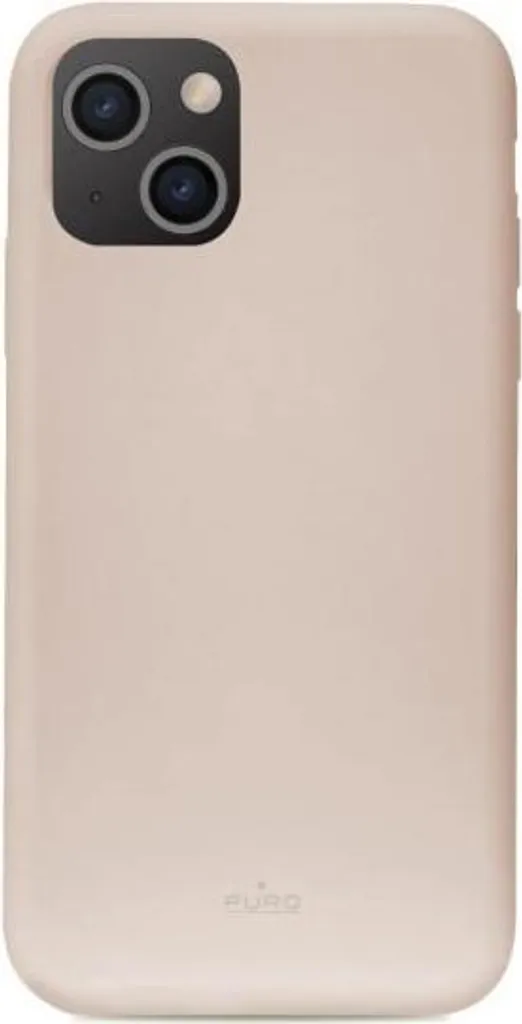 Custodia Puro ICON Rosa per iPhone 15 e 14 | Silicone Liquido Soft-Touch