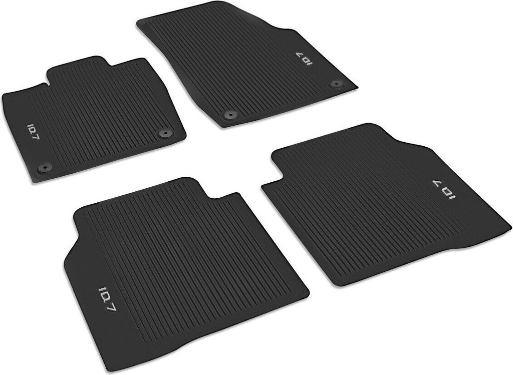 VW ID.7 Gummifußmatten, 4 Stück, vorne & hinten, 14B061500 Produktbild 