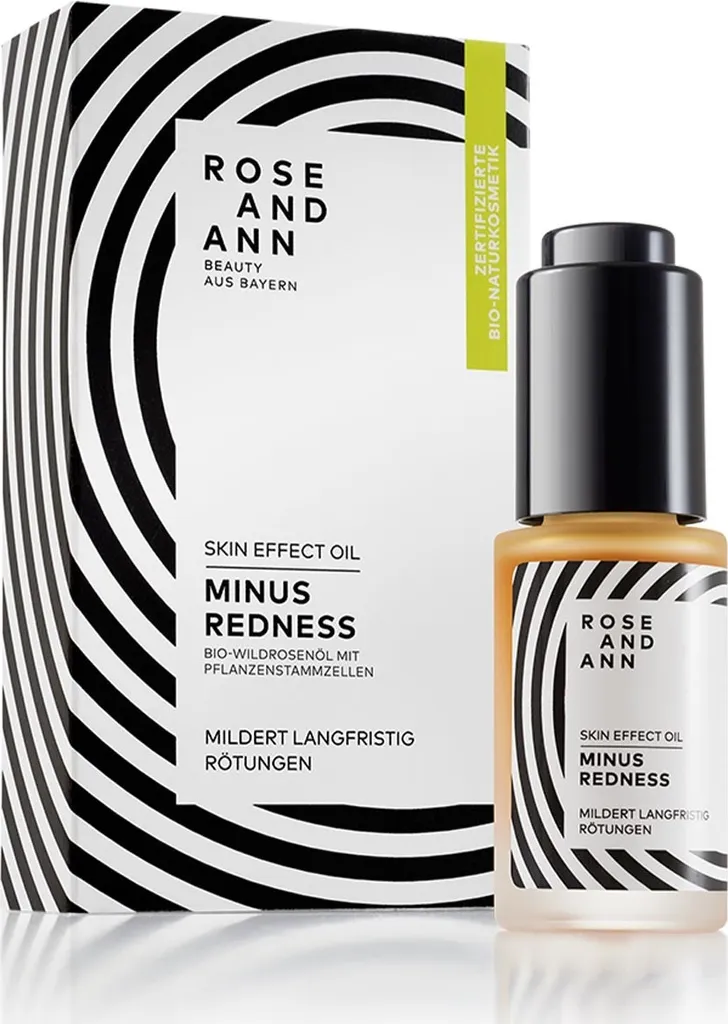 Soin Visage Anti-Rougeurs Longue Durée - Huile Rose and Ann Skin Effect