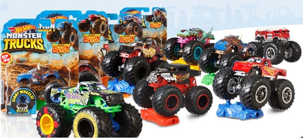 Camiones monstruo, marca Mattel, escala 1:64 Imagen del producto 